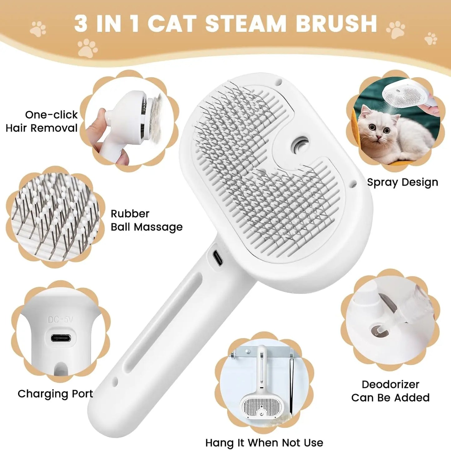 Pet Floating Hair Removal