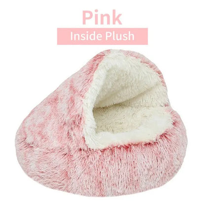 Catzis™ 2 In 1 Pet Dog Cat Bed Round