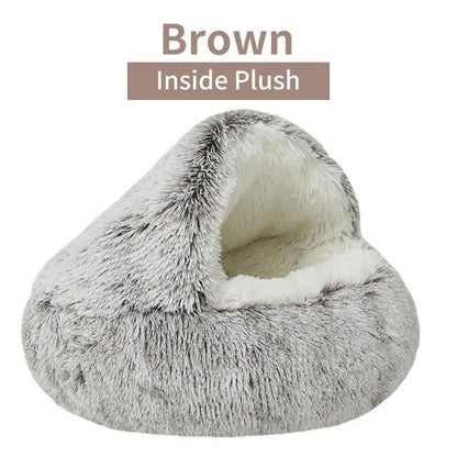 Catzis™ 2 In 1 Pet Dog Cat Bed Round