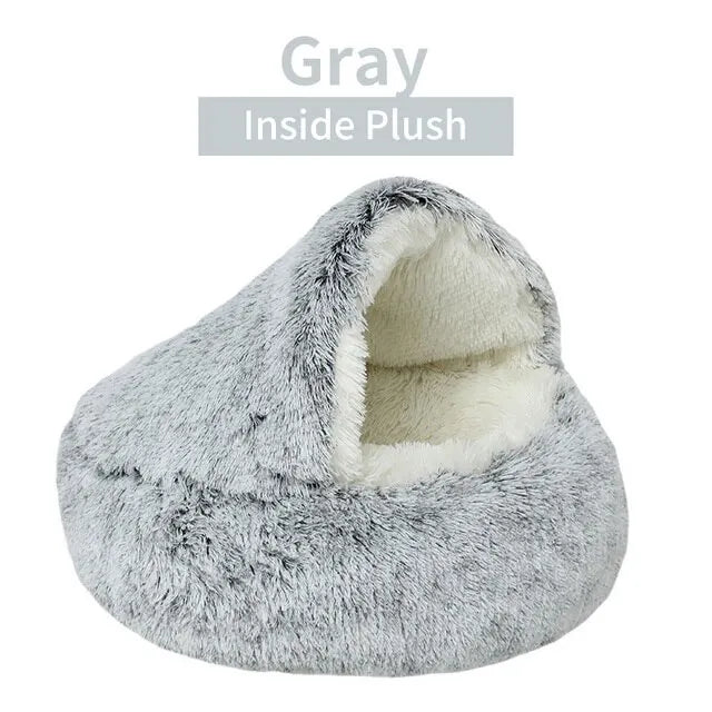 Catzis™ 2 In 1 Pet Dog Cat Bed Round