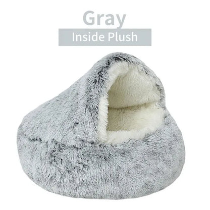 Catzis™ 2 In 1 Pet Dog Cat Bed Round