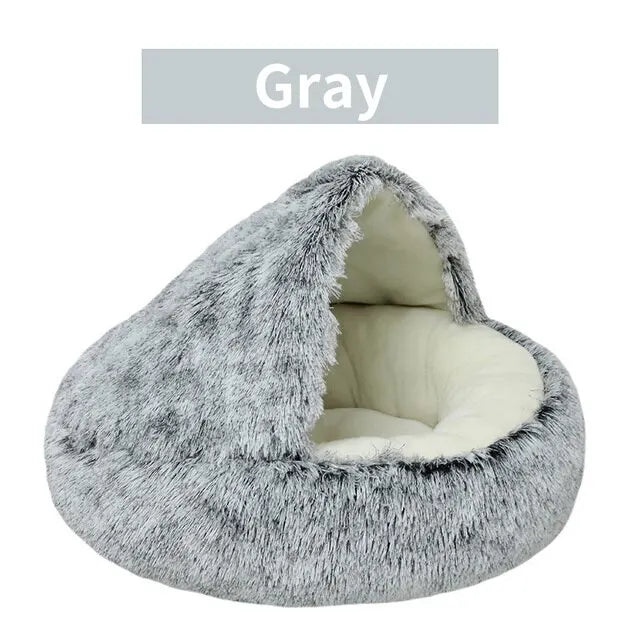 Catzis™ 2 In 1 Pet Dog Cat Bed Round